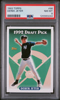 1993 Topps #98 Derek Jeter PSA 8