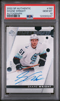 2022 Sp Authentic #150 Shane Wright Autograph PSA 10