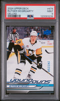 2024 Upper Deck #474 Rutger Mcgroarty Deluxe PSA 9