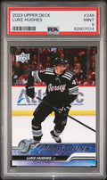 2023 Upper Deck #248 Luke Hughes PSA 9