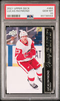 2021-2022 Upper Deck #464 Lucas Raymond PSA 10