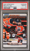 2022 Upper Deck Heroic Inspirations #HEROBS Ben Stelter PSA 10