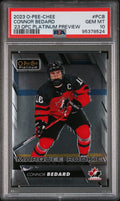 2023 Upper Deck OPC 2023-24 Platinum Previews #PCB Connor Bedard '23 PSA 10