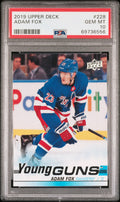 2019 Upper Deck #228 Adam Fox PSA 10