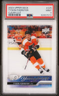 2023 Upper Deck #225 Tyson Foerster Clear Cut PSA 9