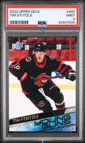 2020 Upper Deck #482 Tim Stutzle PSA 9