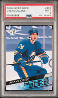 2020 Upper Deck #495 Dylan Cozens PSA 9