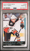 2018 Upper Deck #239 Troy Terry PSA 10