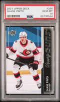 2021-2022 Upper Deck #246 Shane Pinto PSA 10