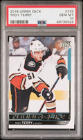 2018 Upper Deck #239 Troy Terry PSA 10