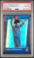 2021 Panini Donruss Optic #161 Cade Cunningham Purple PSA 10