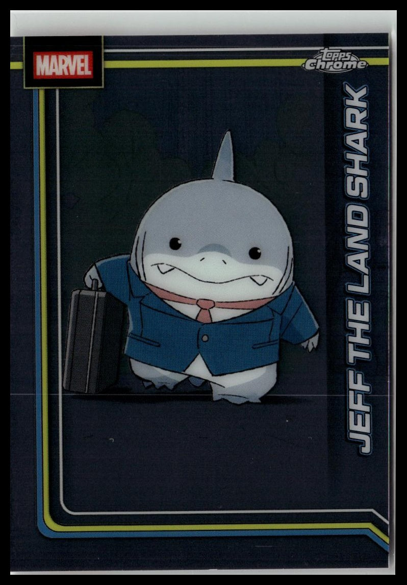 2026 Topps Chrome Marvel Comics #60 Jeff the Land Shark