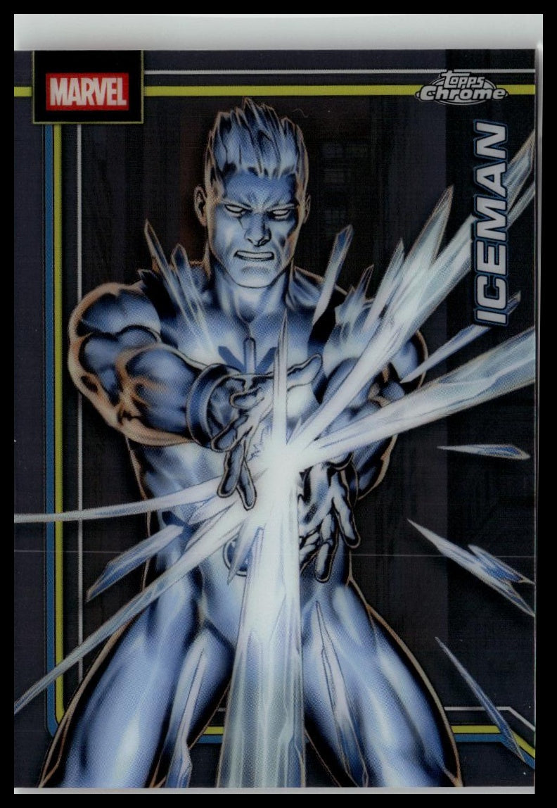2026 Topps Chrome Marvel Comics #52 Iceman