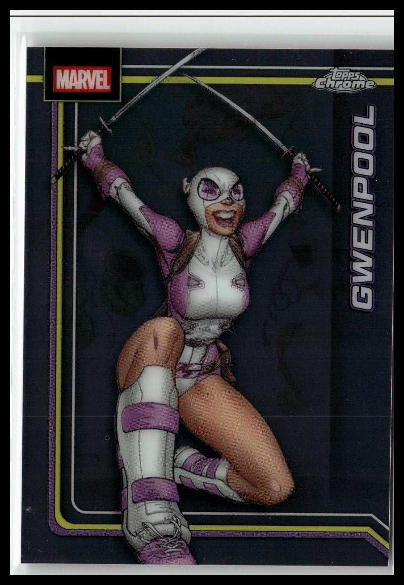 2026 Topps Chrome Marvel Comics #121 Gwenpool