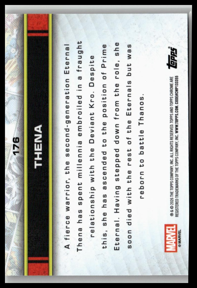 2026 Topps Chrome Marvel Comics #176 Thena