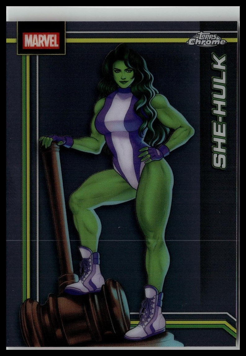 2026 Topps Chrome Marvel Comics #151 She-Hulk