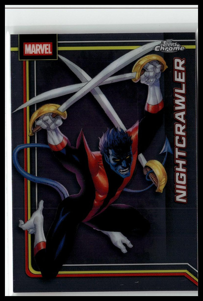 2026 Topps Chrome Marvel Comics #87 Nightcrawler