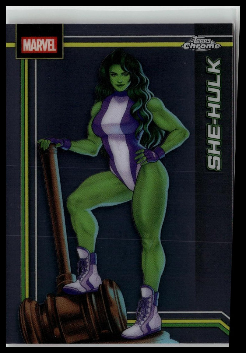 2026 Topps Chrome Marvel Comics #151 She-Hulk