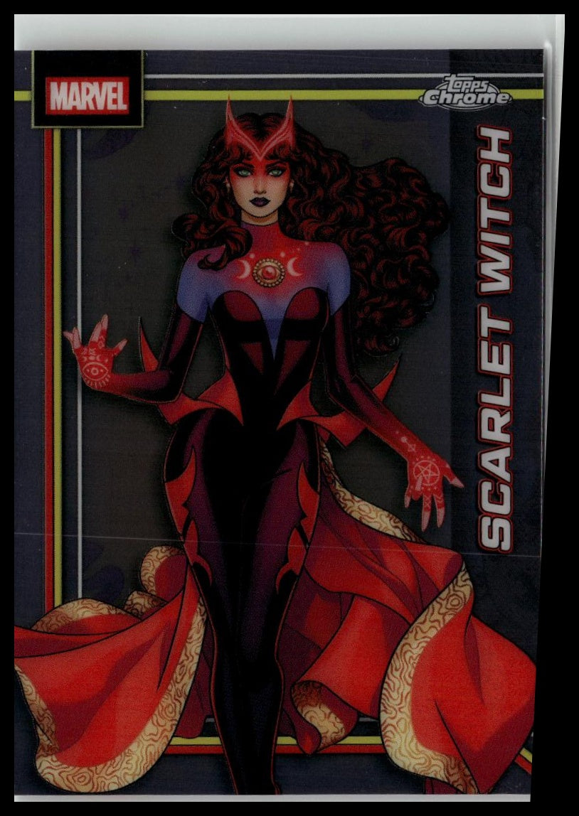 2026 Topps Chrome Marvel Comics #145 Scarlet Witch