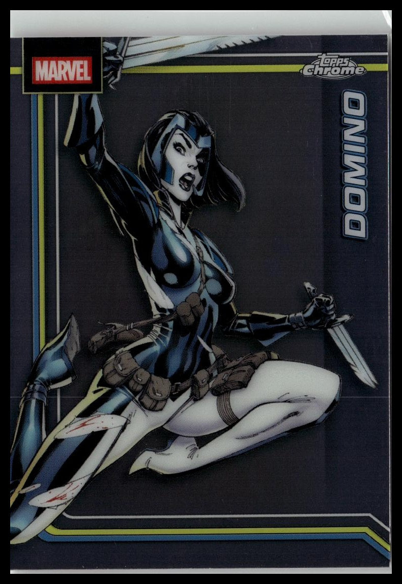 2026 Topps Chrome Marvel Comics #30 Domino