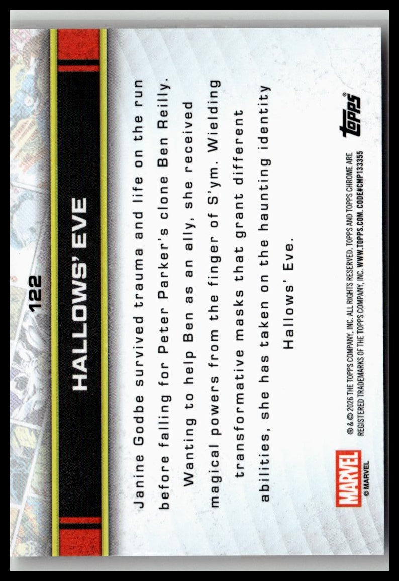 2026 Topps Chrome Marvel Comics #122 Hallows' Eve
