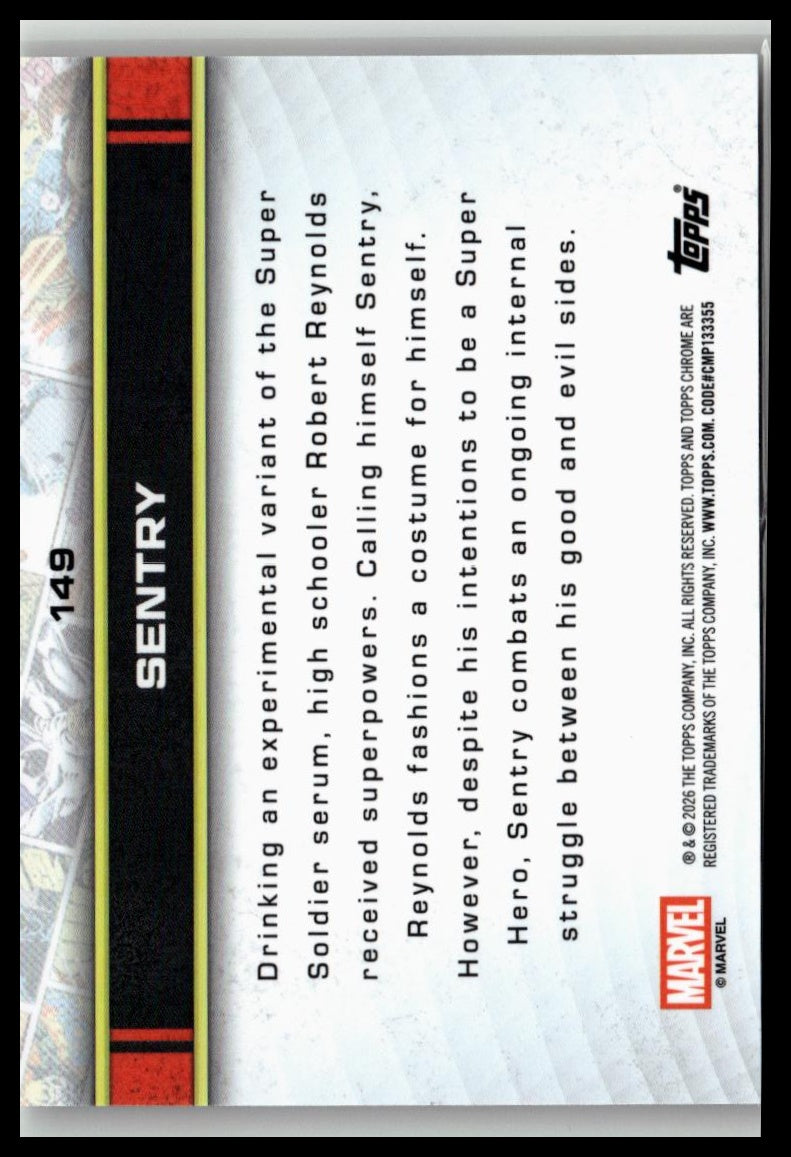 2026 Topps Chrome Marvel Comics #149 Sentry