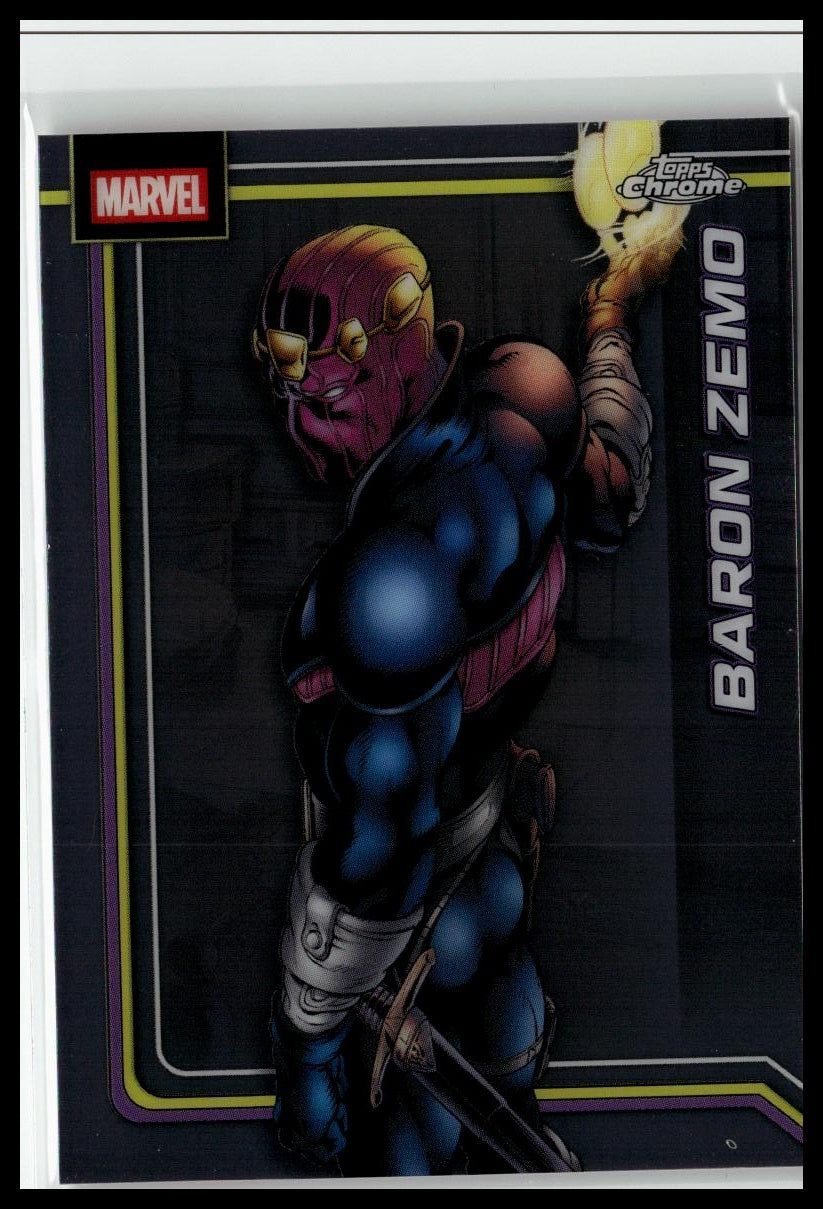 2026 Topps Chrome Marvel Comics #9 Baron Zemo