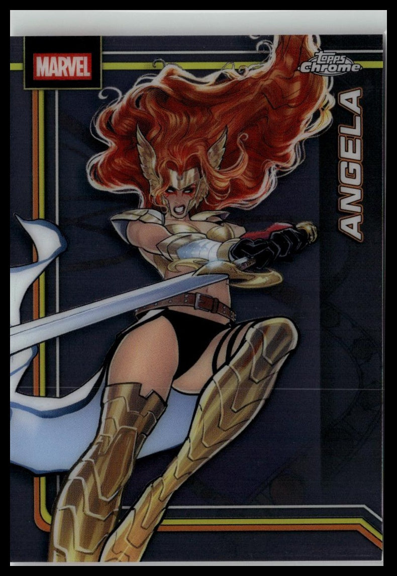 2026 Topps Chrome Marvel Comics #101 Angela