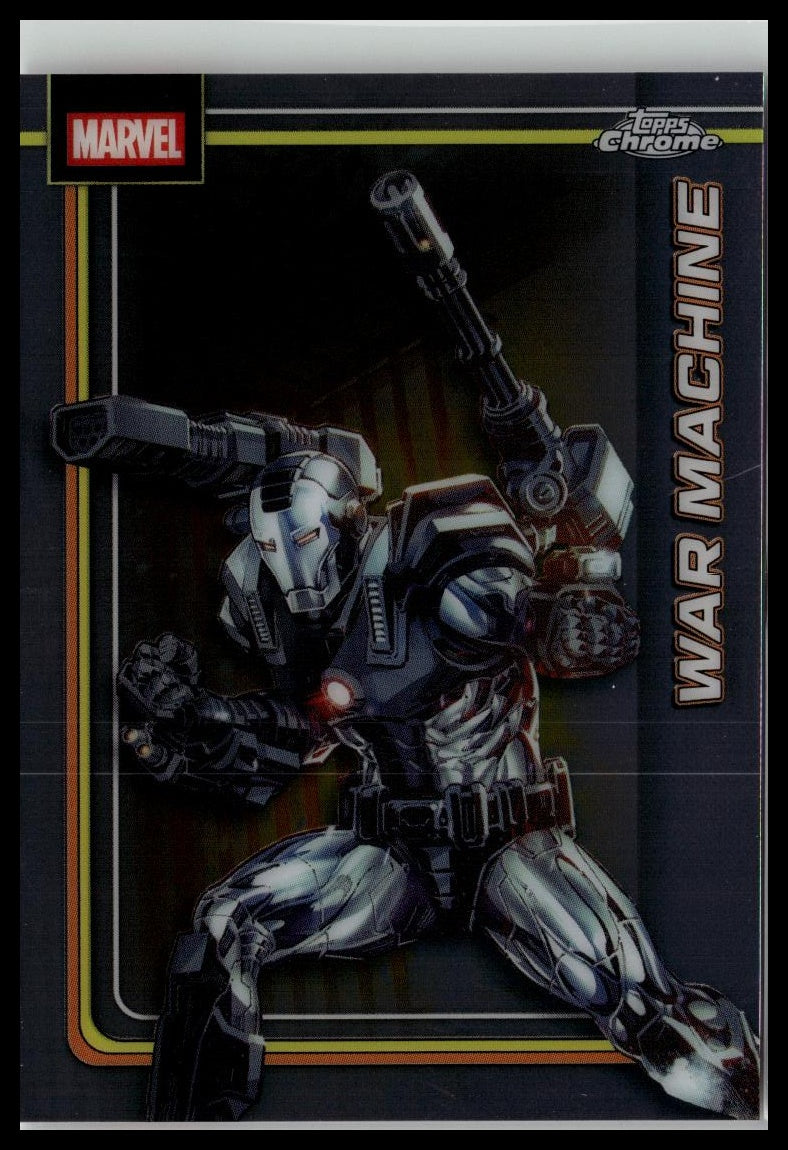 2026 Topps Chrome Marvel Comics #193 War Machine