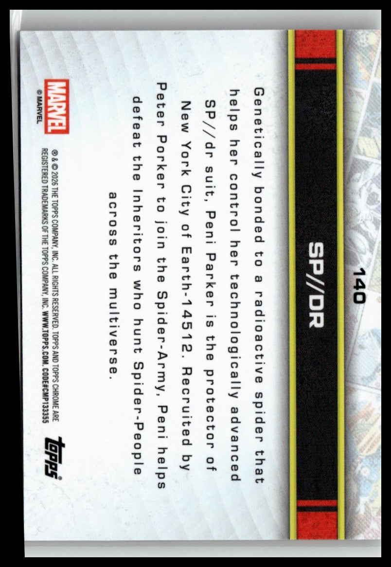 2026 Topps Chrome Marvel Comics #140 SP//dr