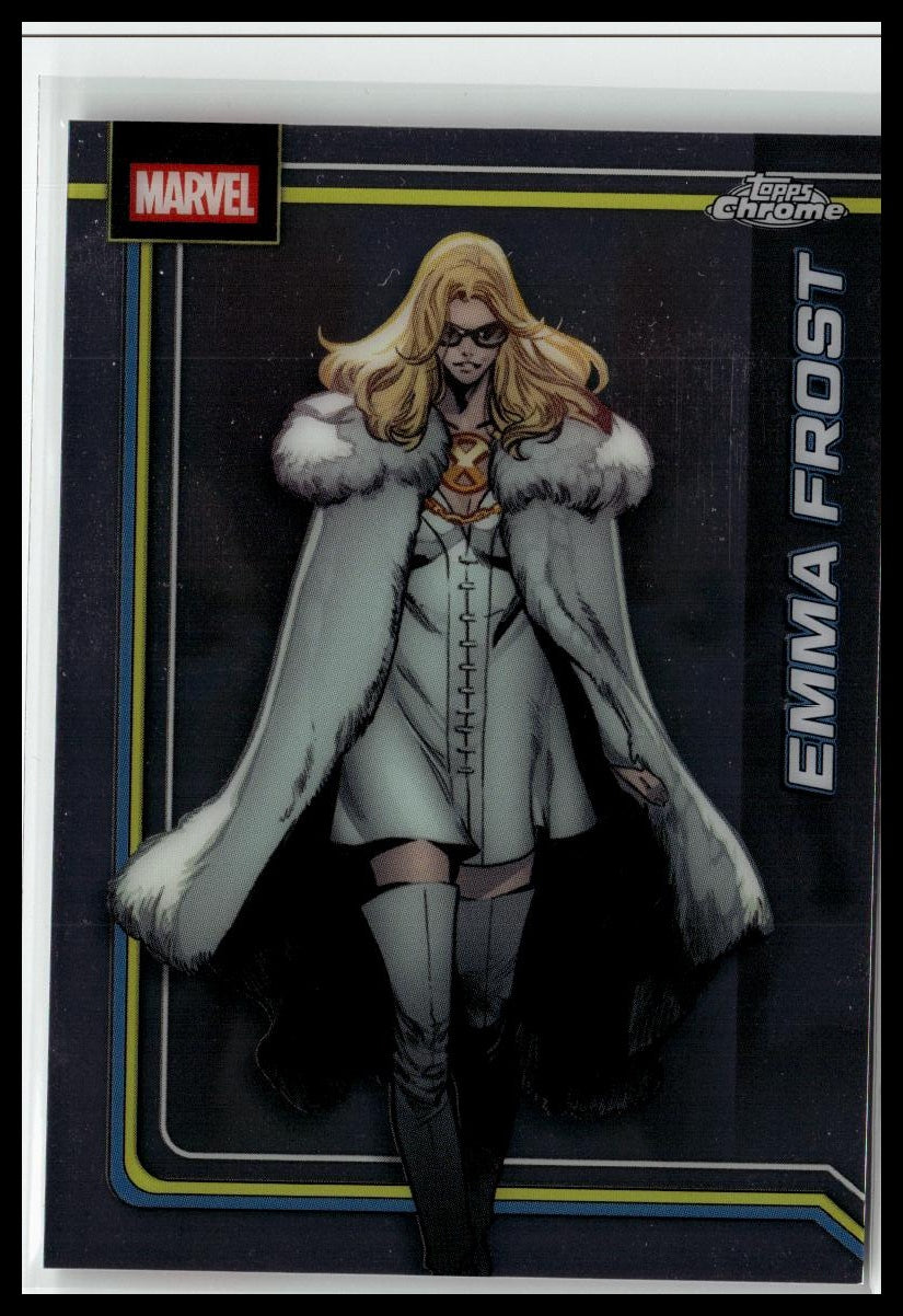 2026 Topps Chrome Marvel Comics #34 Emma Frost