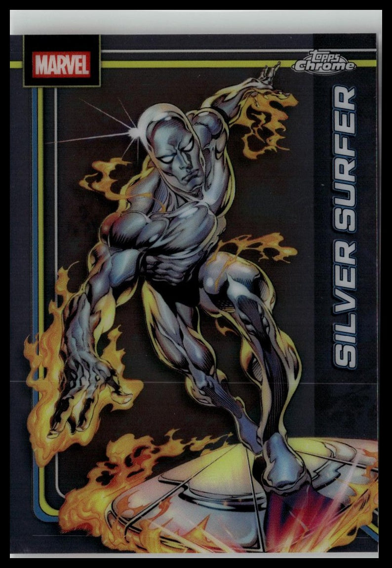 2026 Topps Chrome Marvel Comics #157 Silver Surfer