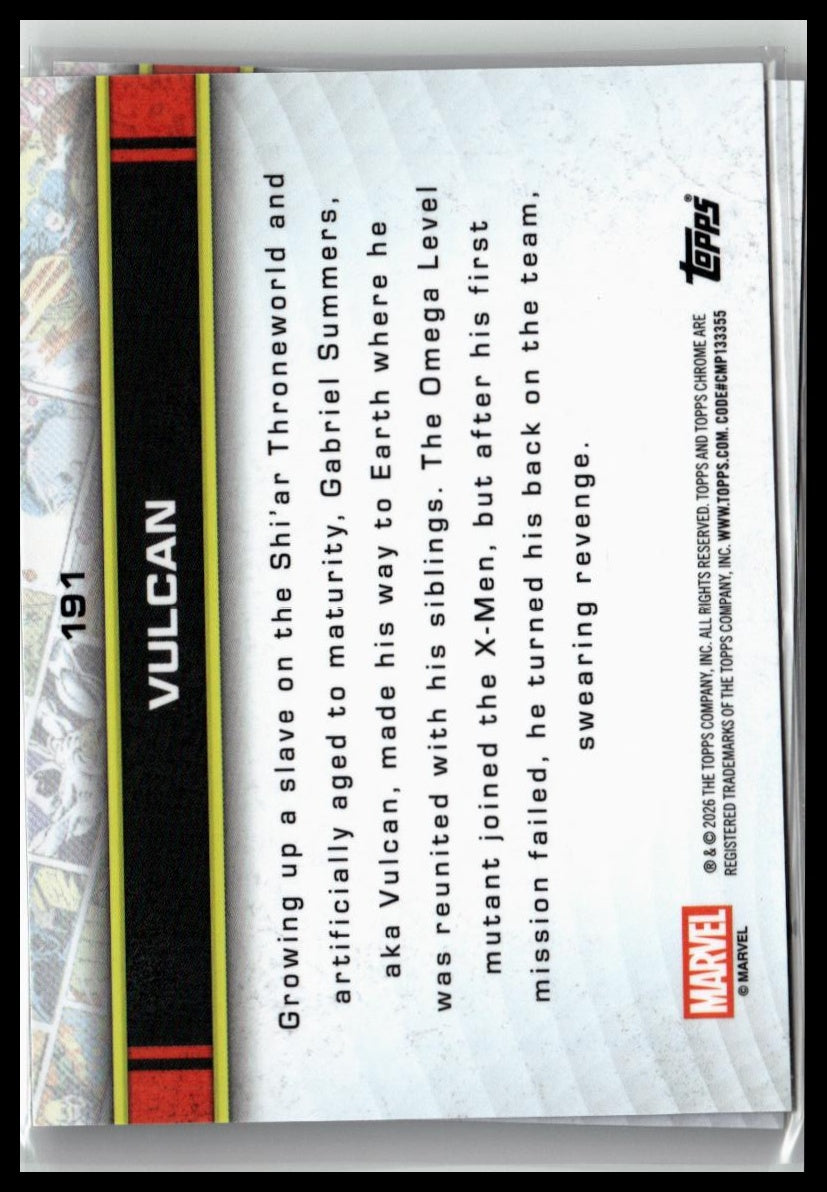 2026 Topps Chrome Marvel Comics #191 Wiccan