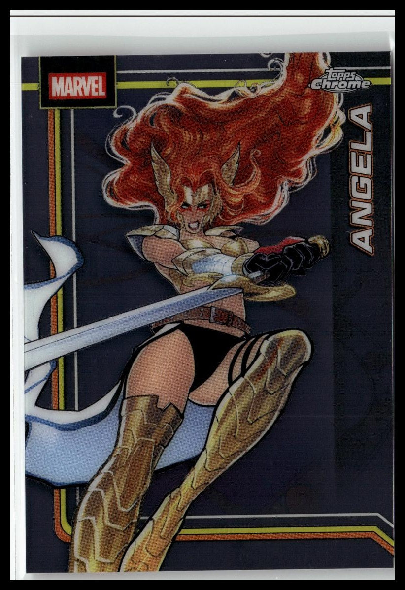 2026 Topps Chrome Marvel Comics #101 Angela