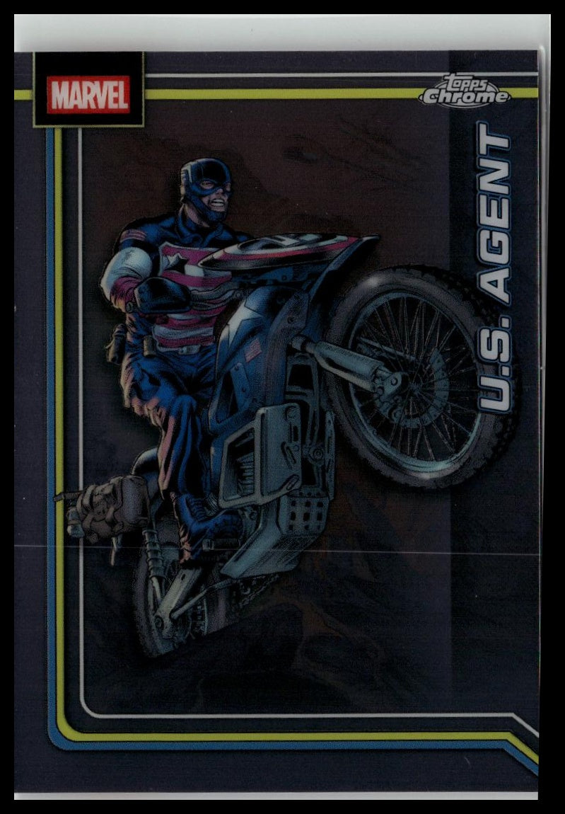 2026 Topps Chrome Marvel Comics #182 U.S. Agent