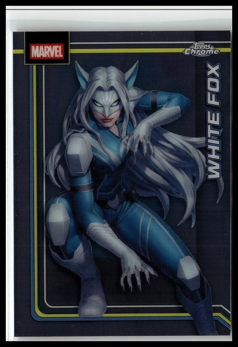 2026 Topps Chrome Marvel Comics #196 White Fox