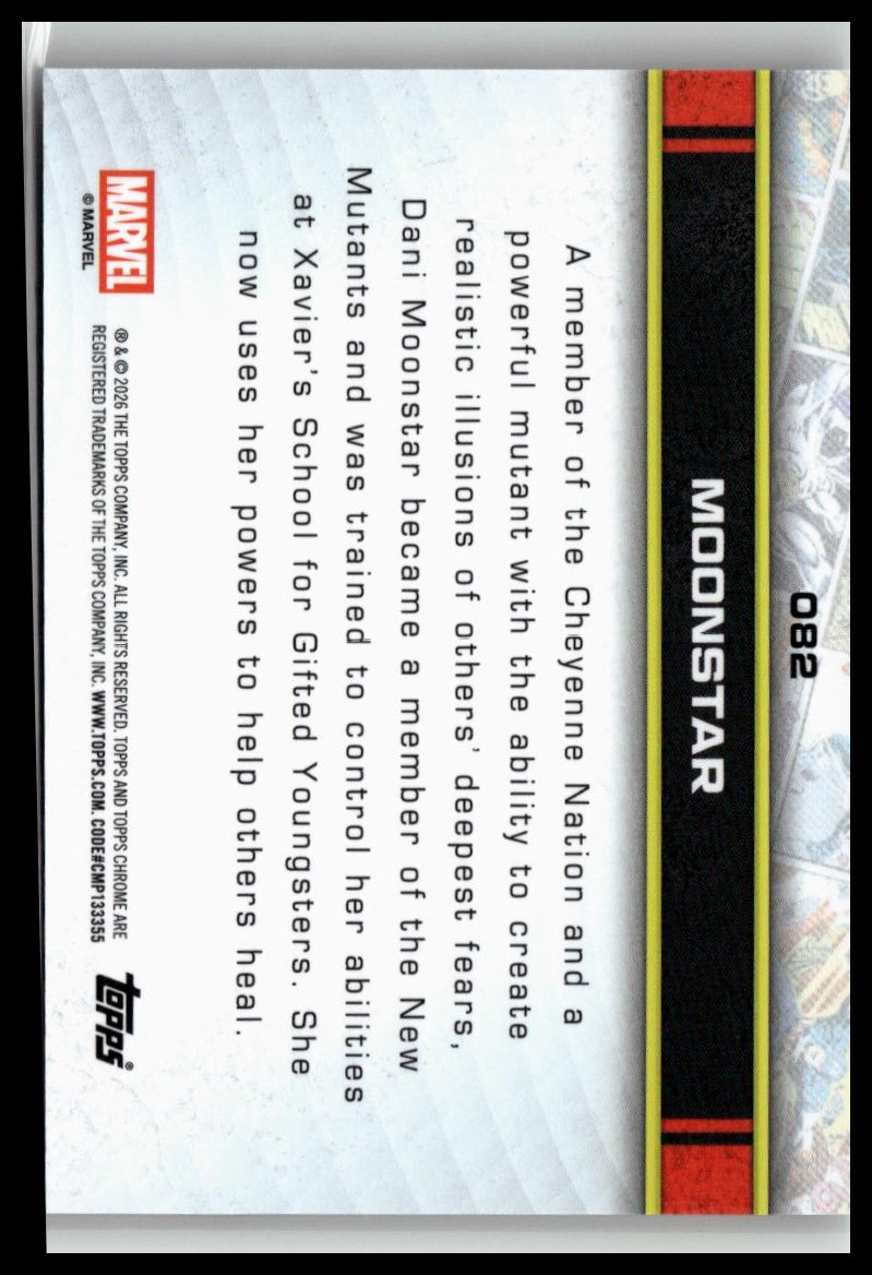 2026 Topps Chrome Marvel Comics #82 Moonstar