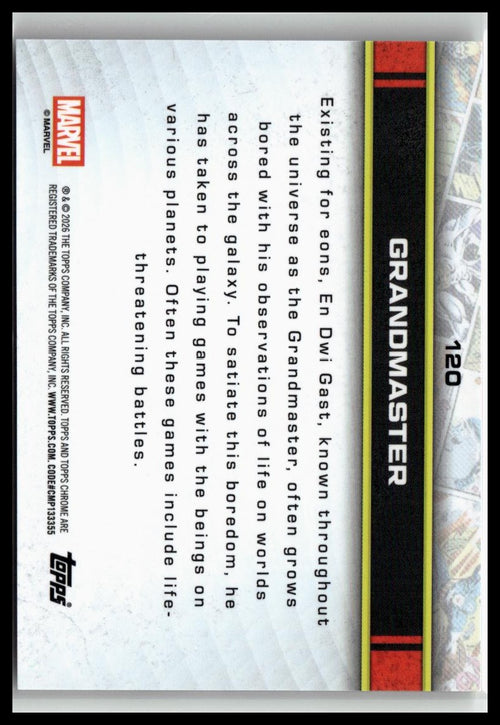 2018-19 Upper Deck Marvel Annual #120 Grandmaster