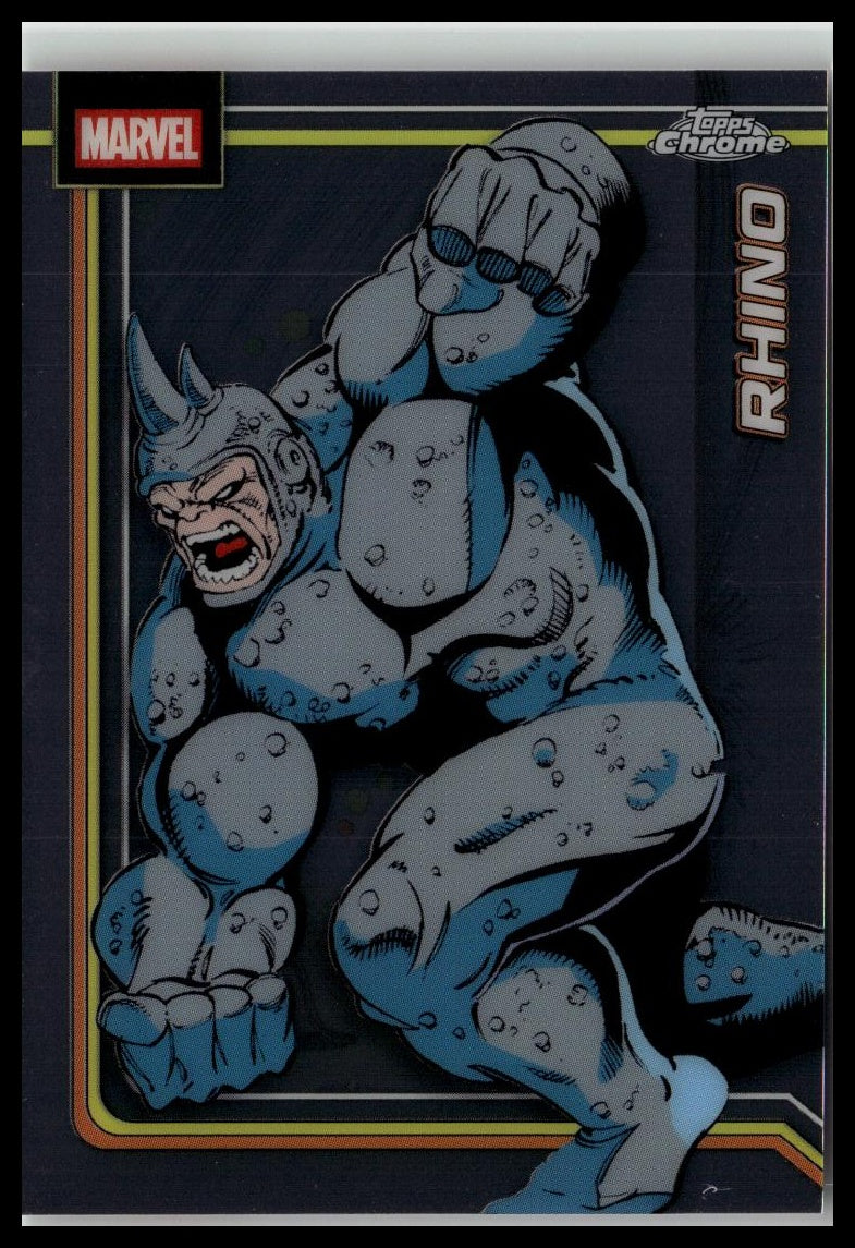 2026 Topps Chrome Marvel Comics #97 Rhino