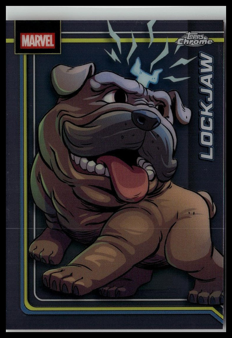 2026 Topps Chrome Marvel Comics #70 Lockjaw