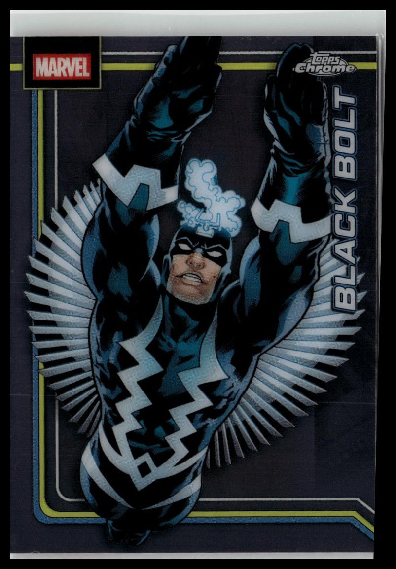 2026 Topps Chrome Marvel Comics #12 Black Bolt