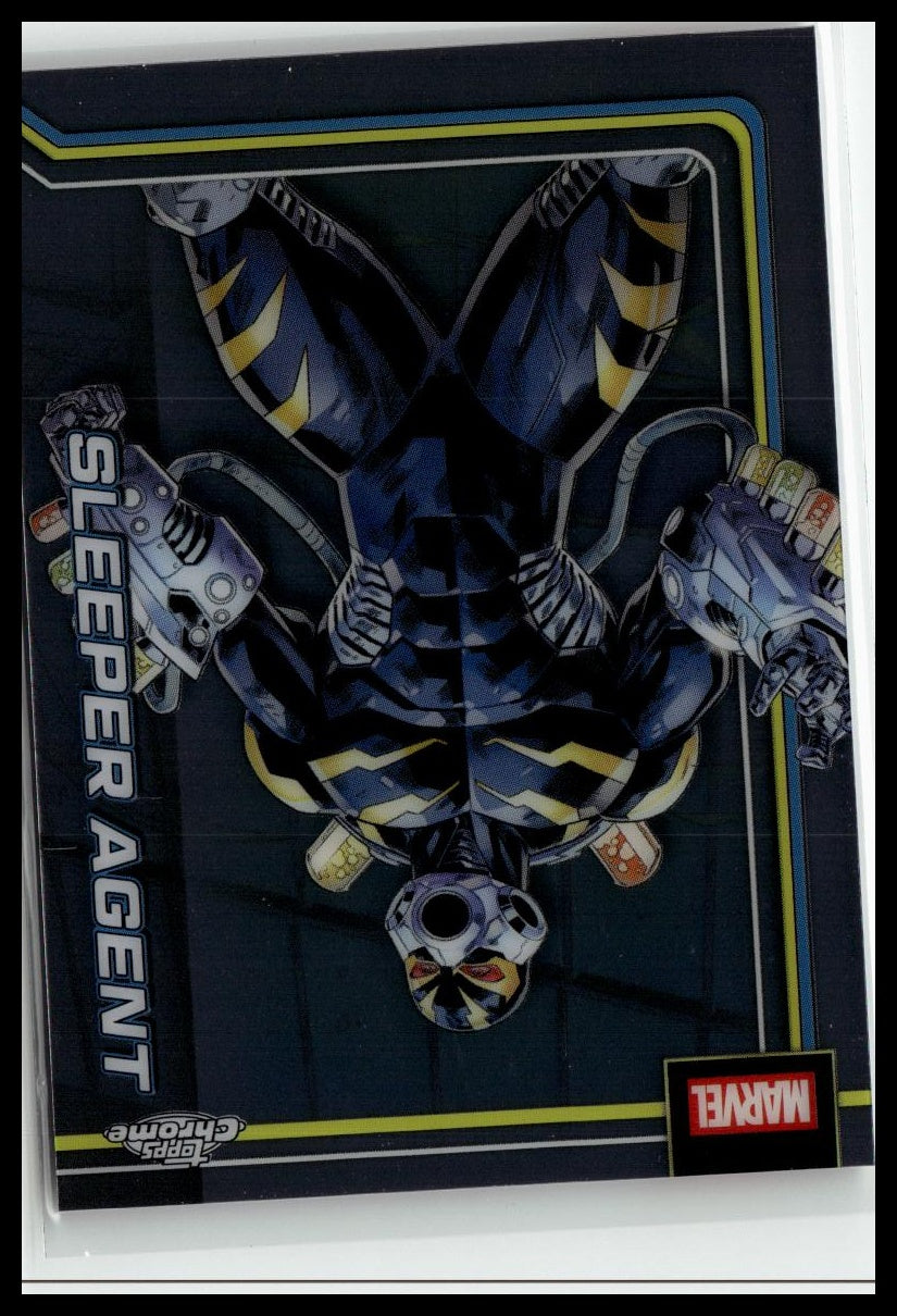 2026 Topps Chrome Marvel Comics #100 Sleeper Agent