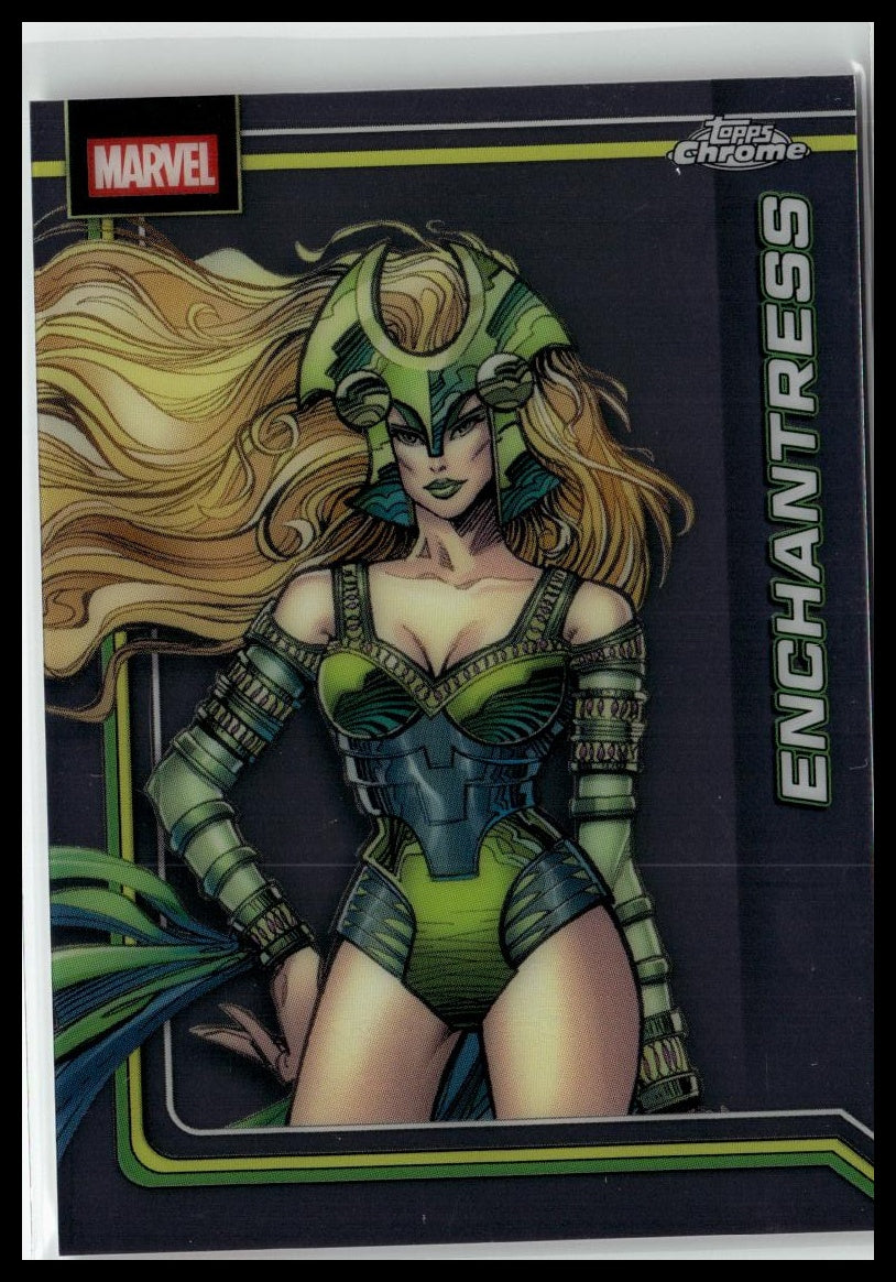 2026 Topps Chrome Marvel Comics #35 Enchantress