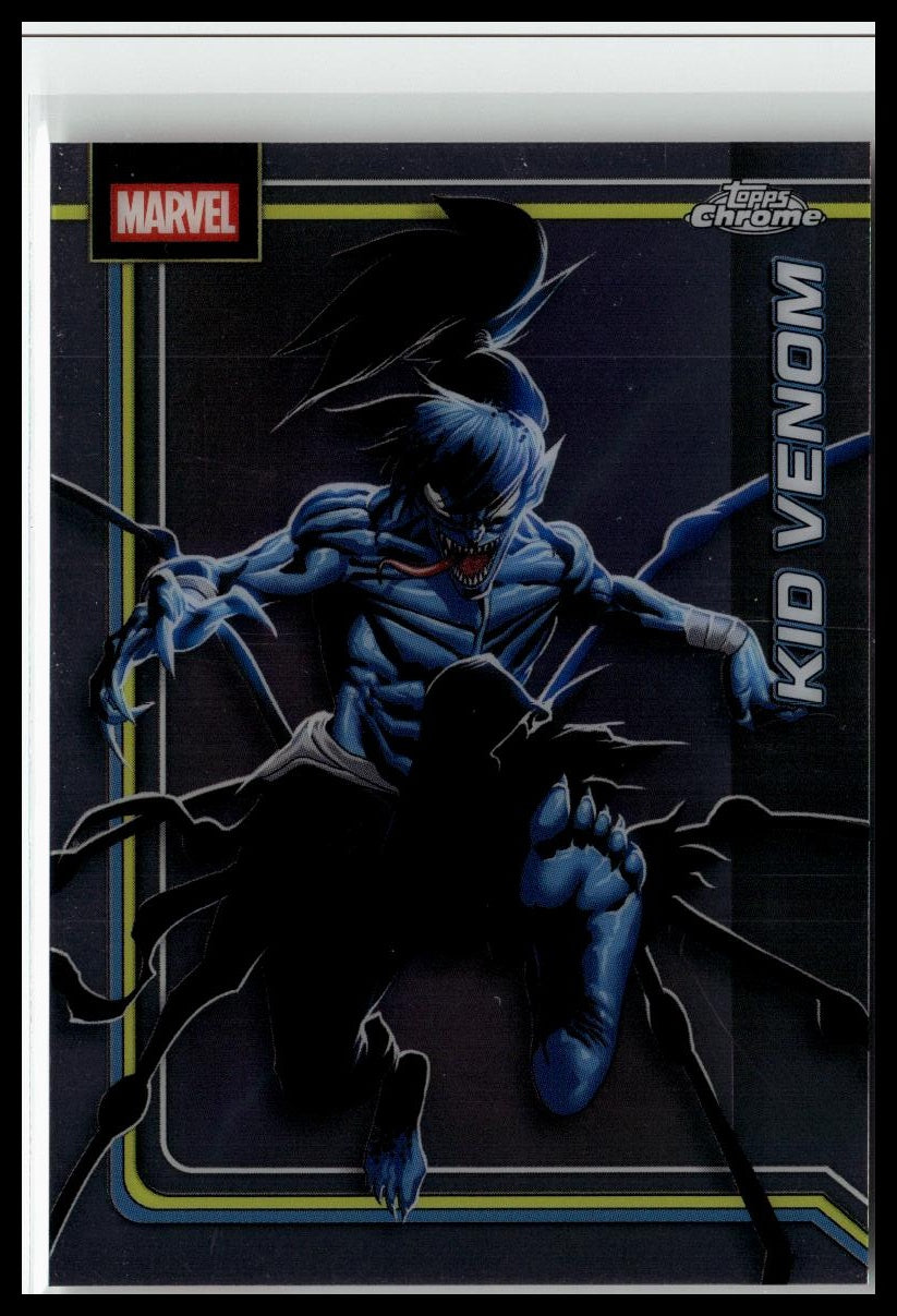 2026 Topps Chrome Marvel Comics #128 Kid Venom