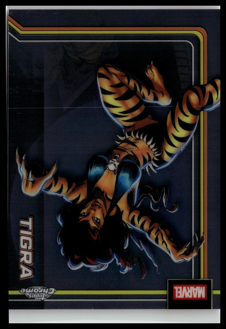 2026 Topps Chrome Marvel Comics #179 Tigra