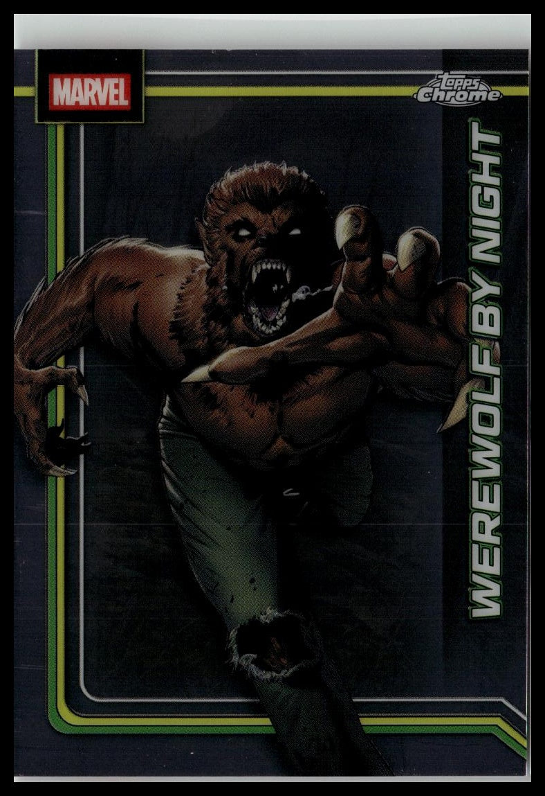 2026 Topps Chrome Marvel Comics #195 Werewolf by Night