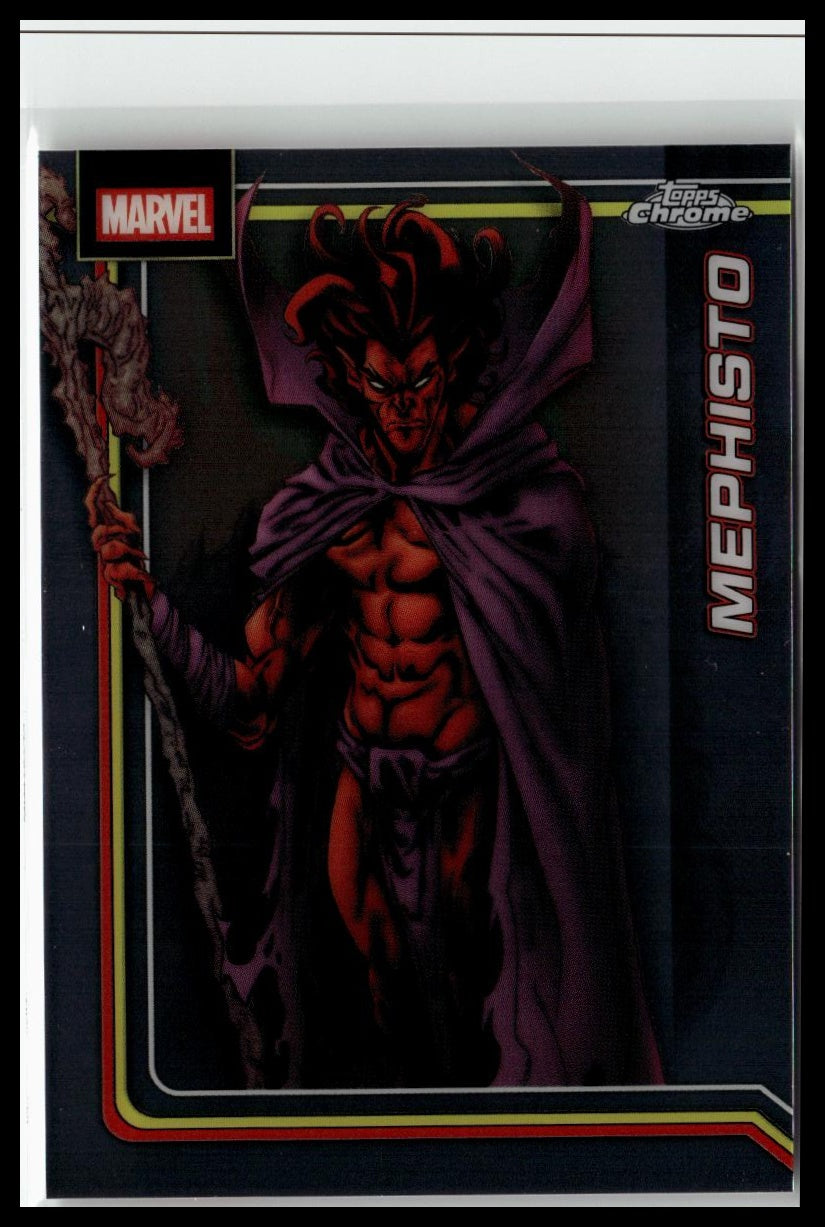 2026 Topps Chrome Marvel Comics #77 Mephisto