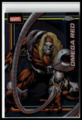 2026 Topps Chrome Marvel Comics #200 Omega Red Rainbow Color Wheel