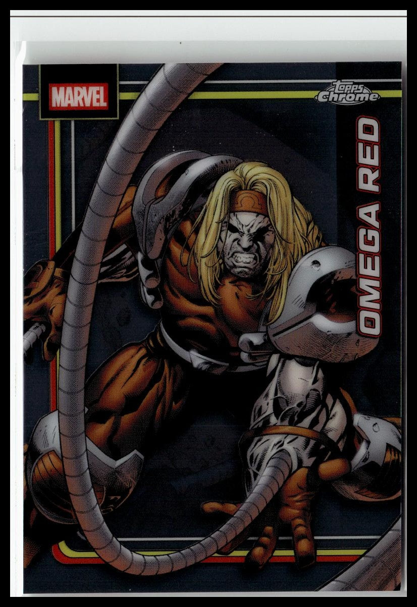 2026 Topps Chrome Marvel Comics #200 Omega Red Rainbow Color Wheel
