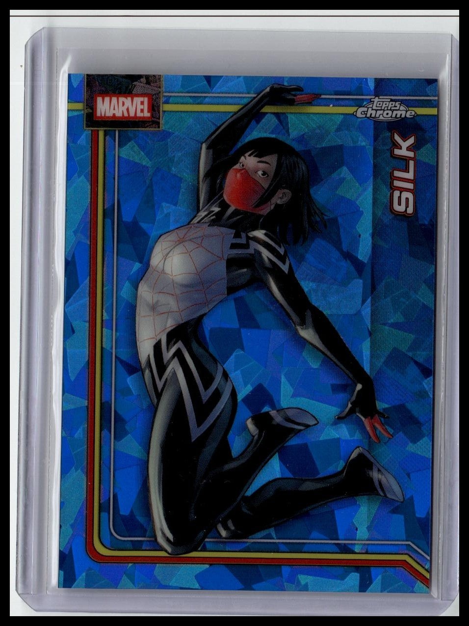 2026 Topps Chrome Marvel Comics Sapphire #156 Silk